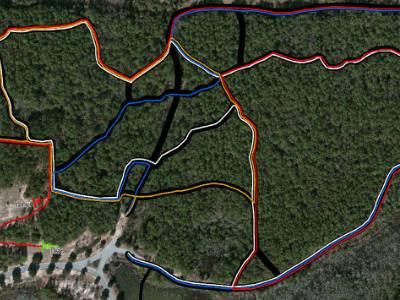 格伦塞巴斯蒂安自然径 map.